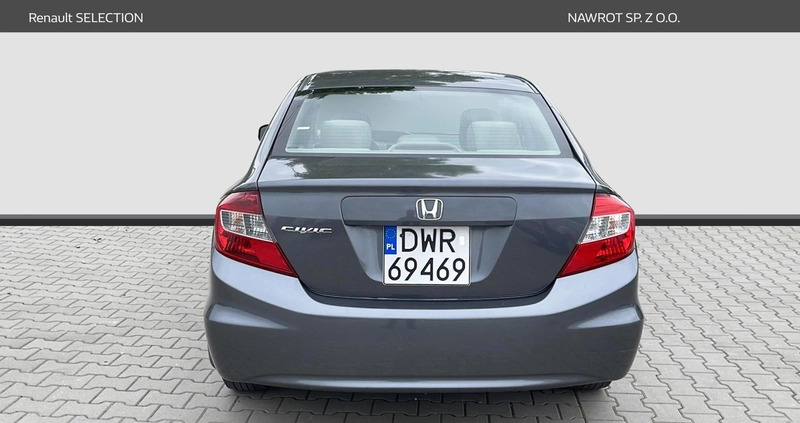 Honda Civic cena 32900 przebieg: 108975, rok produkcji 2012 z Górowo Iławeckie małe 379